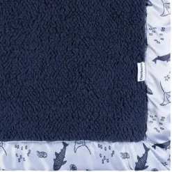 Gerber Blankets & Quilts*Bedding - 1Pk 2Ply Plush Blanket, Whale