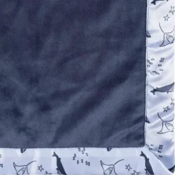 Gerber Blankets & Quilts*Bedding - 1Pk 2Ply Plush Blanket, Whale