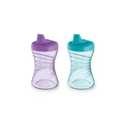 Gerber Straw, Sippy & Training Cups|Dishes, Utensils & Food Containers*Graduates Fun Grips Spill-Proof Cups 2-Pack, 10 oz. Colors May Vary