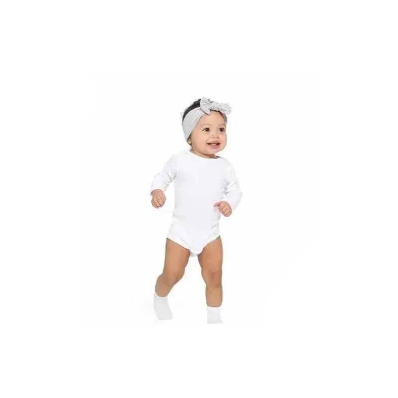 Gerber Baby Onesies & Bodysuits*3pk Long Sleeve Onesies 24M White