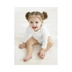 Gerber Baby Onesies & Bodysuits*3pk Long Sleeve Onesies 24M White