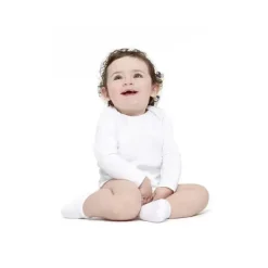 Gerber Baby Onesies & Bodysuits*3pk Long Sleeve Onesies 24M White