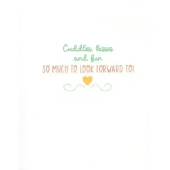 Gina B Designs Gender Reveal*- Baby Shower Greeting Card for Mother to Be, New Parents, Future Mamas, etc.
