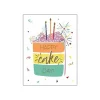 Gina B Designs Gift Wrap*- Birthday Greetings Card, Cake Day