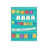 Gina B Designs Gift Wrap*- Birthday Greetings Card, Party Banners