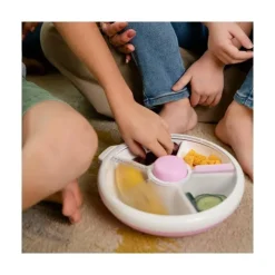 Gobe Food Jars & Snack Cups|Dishes, Utensils & Food Containers*- Kids Large Snack Spinner | Taro Purple
