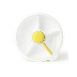 Gobe Food Jars & Snack Cups|Dishes, Utensils & Food Containers*- Large Snack Spinner Slide, Lemon Yellow
