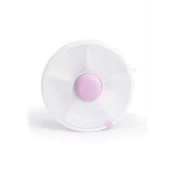 Gobe Lunch Box|Dishes, Utensils & Food Containers*Kids - Small Snack Spinner Flip Travel Snack Box, Taro Purple