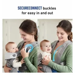 Graco Front, Hip And Backpack Carriers*- Cradle Me 3-in-1 Baby Carrier, Charcoal Grey