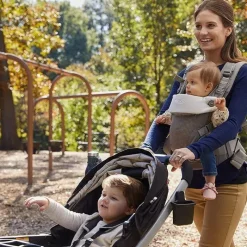 Graco Front, Hip And Backpack Carriers*- Cradle Me 4-in-1 Baby Carrier, Grey