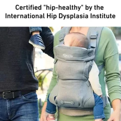 Graco Front, Hip And Backpack Carriers*- Cradle Me 4-in-1 Baby Carrier, Grey