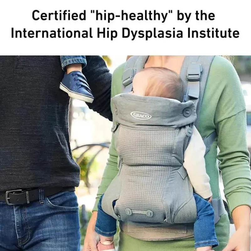 Graco Front, Hip And Backpack Carriers*- Cradle Me 4-in-1 Baby Carrier, Grey