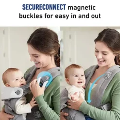 Graco Front, Hip And Backpack Carriers*- Cradle Me 4-in-1 Baby Carrier, Grey