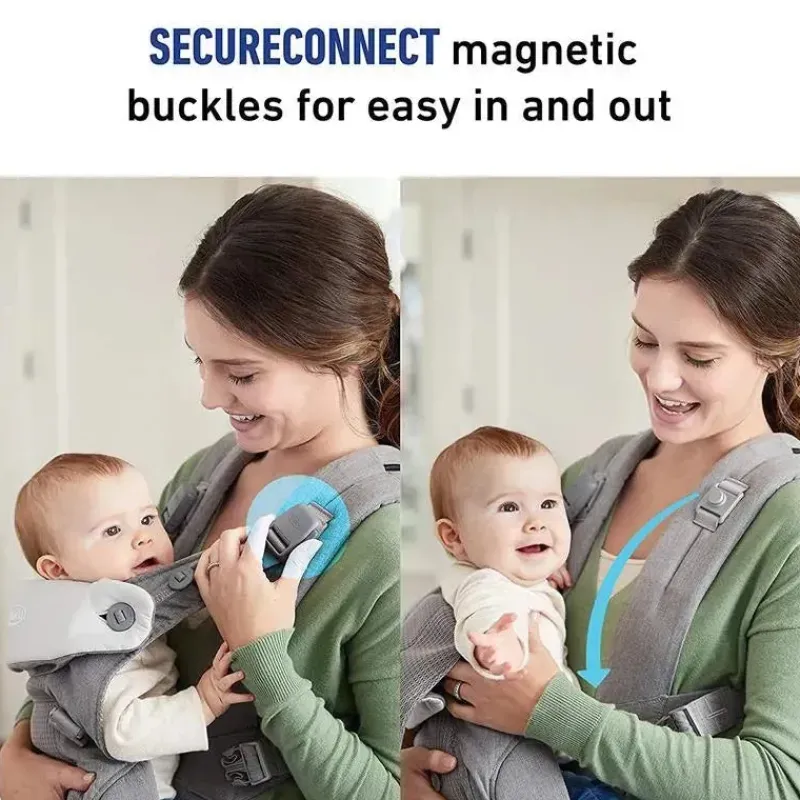 Graco Front, Hip And Backpack Carriers*- Cradle Me 4-in-1 Baby Carrier, Grey