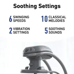 Graco Bouncers, Swings & Rockers*- DuetSoothe Swing Plus Rocker, Winslet