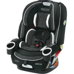 Graco All In One Car Seat|Convertible Car Seats*- 4Ever DLX 4-in-1 Car Seat, Zagg