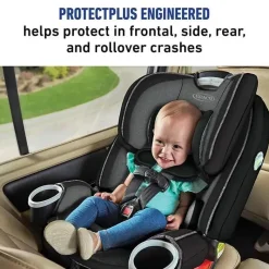 Graco All In One Car Seat|Booster Car Seats*- 4Ever DLX 4-in-1 Convertible Car Seat, Joslyn