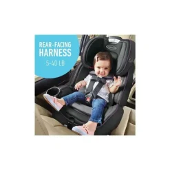 Graco All In One Car Seat|Convertible Car Seats*- 4Ever DLX SnugLock Grow 4-in-1 Car Seat, Maison