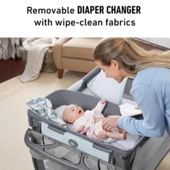 Graco Playmats & Gyms|Bassinets & Cradles*- Pack 'n Play Care Suite™ Bassinet Playard, Wells