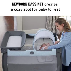 Graco Playmats & Gyms|Bassinets & Cradles*- Pack 'n Play Care Suite™ Bassinet Playard, Wells
