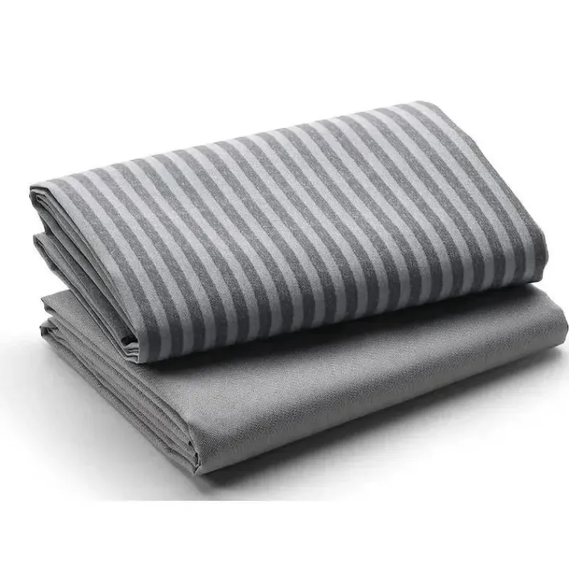 Graco Playard Sheets & Accessories*- Pack 'N Play Playard Fitted Sheet, 2 Pack Stripes & Grey