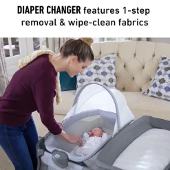 Graco Playards*- Pack 'N Play® Quick Connect™ Portable Bassinet, Alex