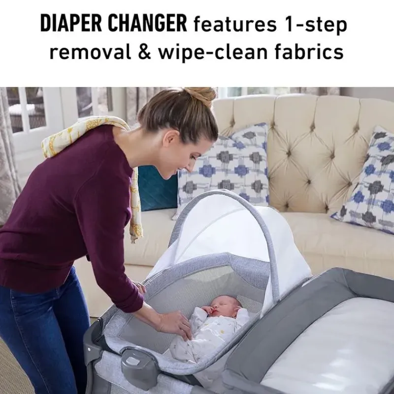 Graco Playards*- Pack 'N Play® Quick Connect™ Portable Bassinet, Alex