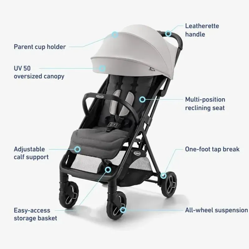 Graco Lightweight Strollers*- Ready2jet™ Travel System, Haines