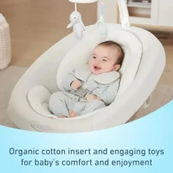 Graco Bouncers, Swings & Rockers*- Smartsense Swing With Cry Detection Technoloty, Rori