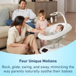 Graco Bouncers, Swings & Rockers*- Smartsense Swing With Cry Detection Technoloty, Rori
