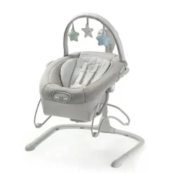 Graco Bouncers, Swings & Rockers*- Soothe n Sway LX Portable Rocker, Modern Cottage