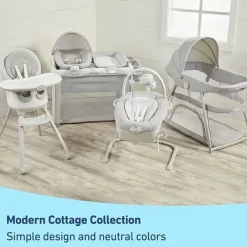 Graco Bouncers, Swings & Rockers*- Soothe n Sway LX Portable Rocker, Modern Cottage