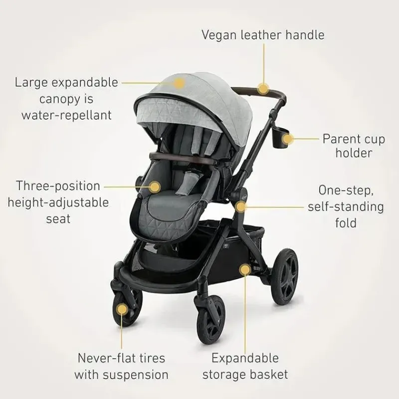 Graco Travel Systems*- Travel System Premier Modes Nest 3-in-1, Midtown