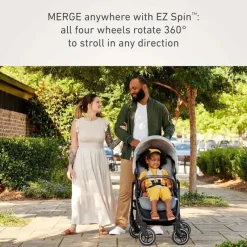 Graco Lightweight Strollers*- Travel System Premier Snugridge Snugfit 35Lx Merge, Midtown
