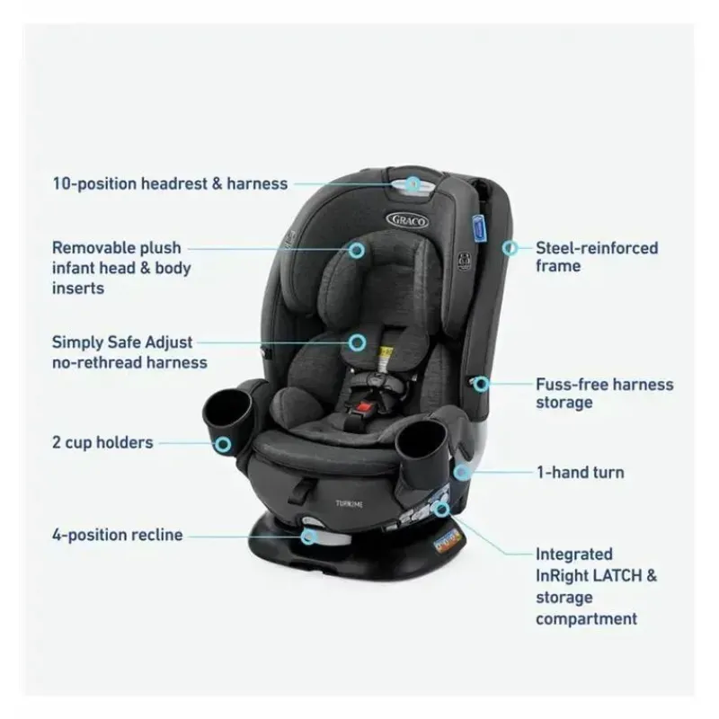 Graco Infant Car Seats*- Turn2Me Rotating Convertible Car Seat, Manchester