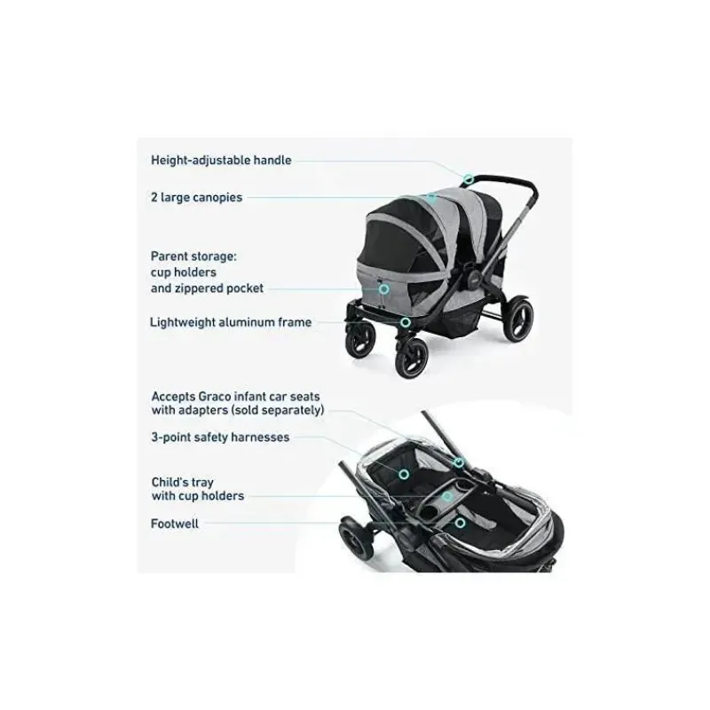 Graco Wagons*Modes Adventure Stroller Wagon-Teton