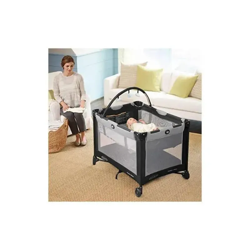 Graco Playards*Pack 'n Play On the Go Playard With Folding Bassinet Tasha
