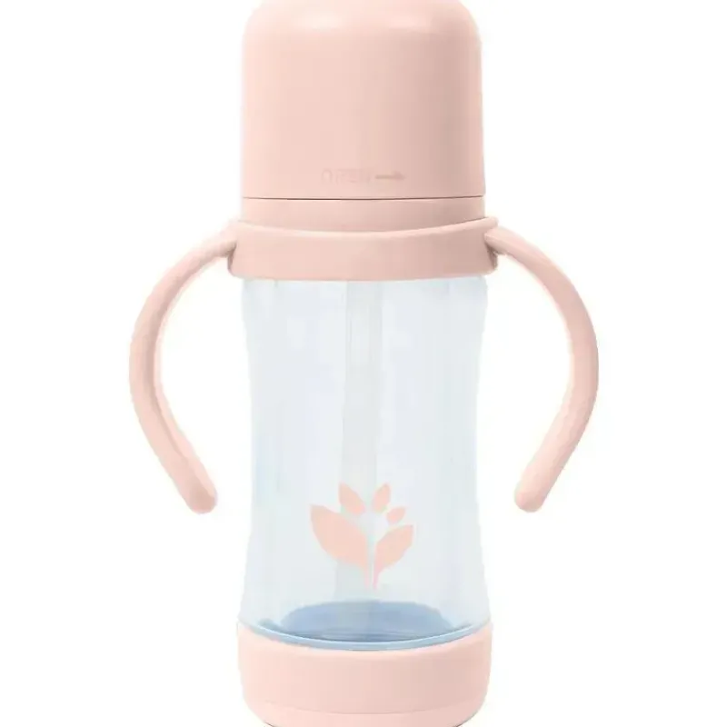 Iplay Straw, Sippy & Training Cups|Dishes, Utensils & Food Containers*Green Sprouts - 5 Oz Glass & Sprout Ware Sip & Straw, Light Grapefruit