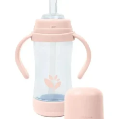 Iplay Straw, Sippy & Training Cups|Dishes, Utensils & Food Containers*Green Sprouts - 5 Oz Glass & Sprout Ware Sip & Straw, Light Grapefruit