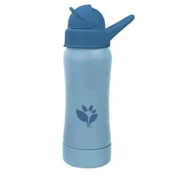 Iplay Straw, Sippy & Training Cups|Dishes, Utensils & Food Containers*Green Sprouts - 10 Oz Sprout Ware Straw Bottle, Blueberry