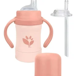 Iplay Straw, Sippy & Training Cups|Dishes, Utensils & Food Containers*Green Sprouts - 6 Oz Sprout Ware Sip & Straw, Grapefruit