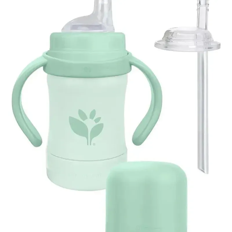 Iplay Straw, Sippy & Training Cups|Dishes, Utensils & Food Containers*Green Sprouts - 6 Oz Sprout Ware Sip & Straw, Sage