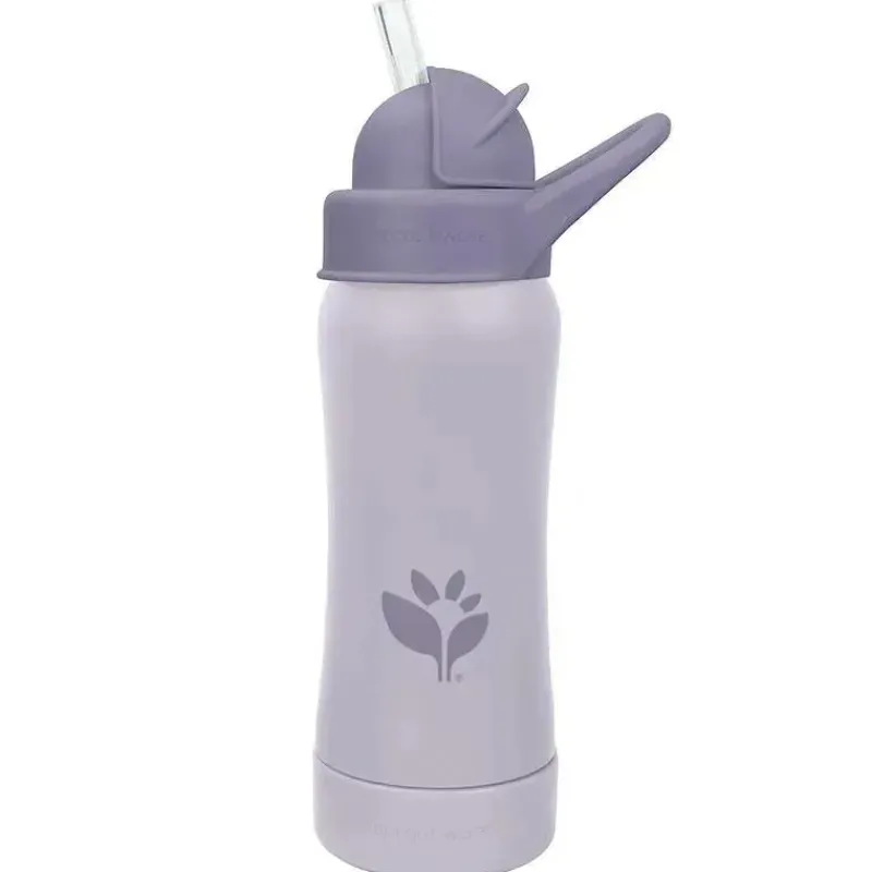 Iplay Straw, Sippy & Training Cups|Dishes, Utensils & Food Containers*Green Sprouts - 10 Oz Sprout Ware Straw Bottle, Plum