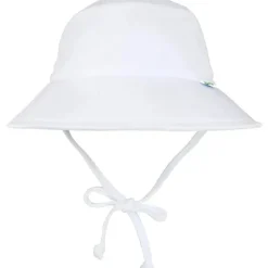 Iplay Baby Hats*Green Sprouts - Baby Breathable Swim & Sun Bucket Hat, White