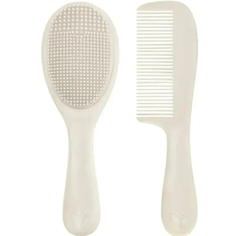 Iplay Grooming*Green Sprouts - Cradle Cap Brush & Comb Set, Light Spice