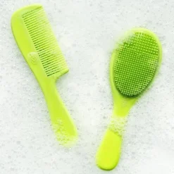 Iplay Grooming*Green Sprouts - Cradle Cap Brush & Comb Set