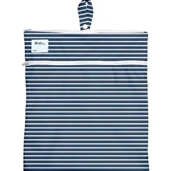 Iplay Lunch Boxes & Bags|Lunch Box*Green Sprouts - Eco Wet & Dry Bag, Navy Stripe