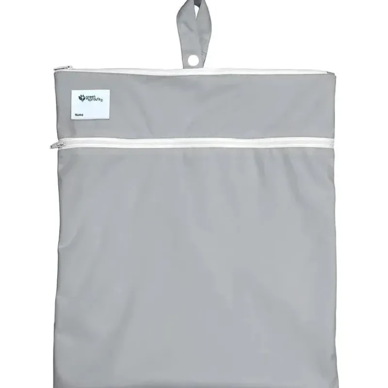 Iplay Lunch Boxes & Bags|Lunch Box*Green Sprouts - Eco Wet & Dry Bag, Gray