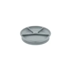 Iplay Suction Plates & Bowls|Dishes, Utensils & Food Containers*Green Sprouts - Learning Silicone Plate, Gray