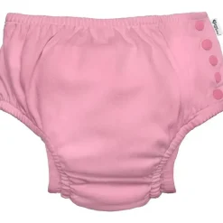 Iplay Swim Diapers*Green Sprouts - Reusable Eco Snap Swim Diaper, Light Pink